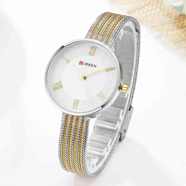 women watch curren brabd fashion quartz ladies wrist watches female watch women dress gift clock montre femme reloj mujer 210517, Slivery;brown
women watch curren brabd fashion quartz ladies wrist watches female watch women dress gift clock montre femme reloj mujer 210517, Slivery;brown