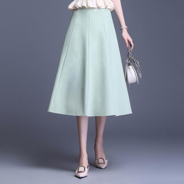 skirts korean casual silk skirt women elegant satin office lady plus size high waist faldas mujer moda long for, Black
skirts korean casual silk skirt women elegant satin office lady plus size high waist faldas mujer moda long for, Black