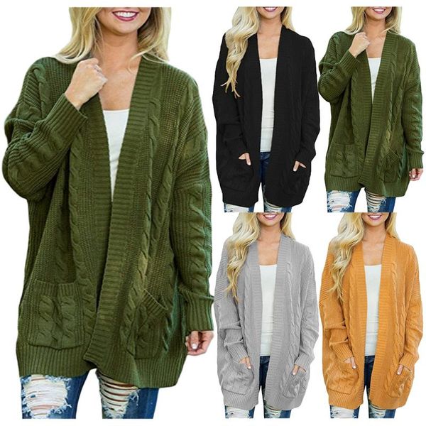 women's knits & tees long sleeve knitwear open front cardigan autumn oversize knitted sweater casual outerwear purple khaki cardigans, White
women's knits & tees long sleeve knitwear open front cardigan autumn oversize knitted sweater casual outerwear purple khaki cardigans, White