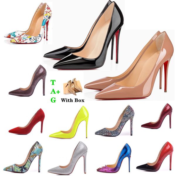 brand new designer classic women red bottoms high heels patent leather pointy toe dress shoes luxury shallow mouth red sole heels wedding sh, Black
brand new designer classic women red bottoms high heels patent leather pointy toe dress shoes luxury shallow mouth red sole heels wedding sh, Black