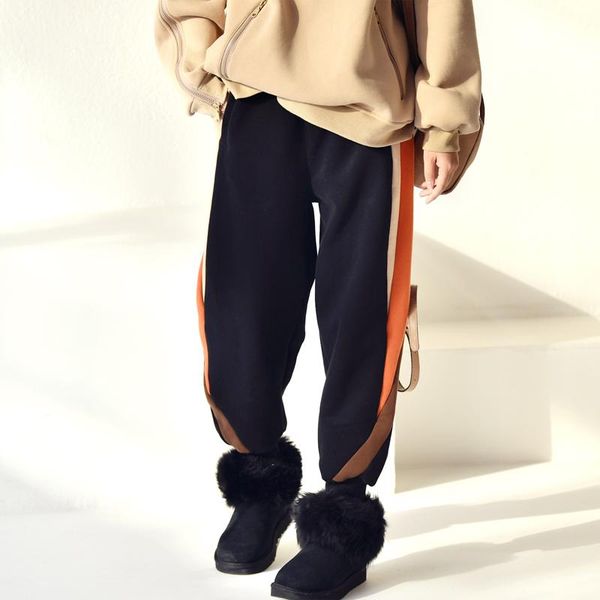 korean version of the trend personality clash color elastic waistband feet casual sports wear pants women's & capris, Black;white
korean version of the trend personality clash color elastic waistband feet casual sports wear pants women's & capris, Black;white