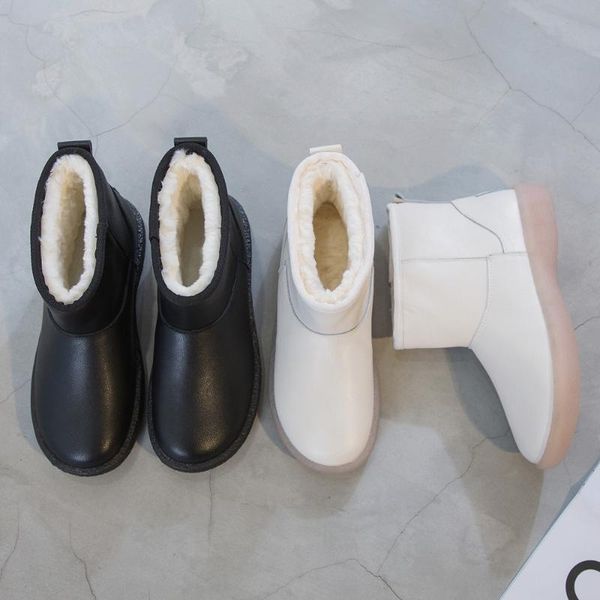 boots tilocow handmade genuine leather women's winter for women platform slip on shoes woman short plush flat with snow, Black
boots tilocow handmade genuine leather women's winter for women platform slip on shoes woman short plush flat with snow, Black