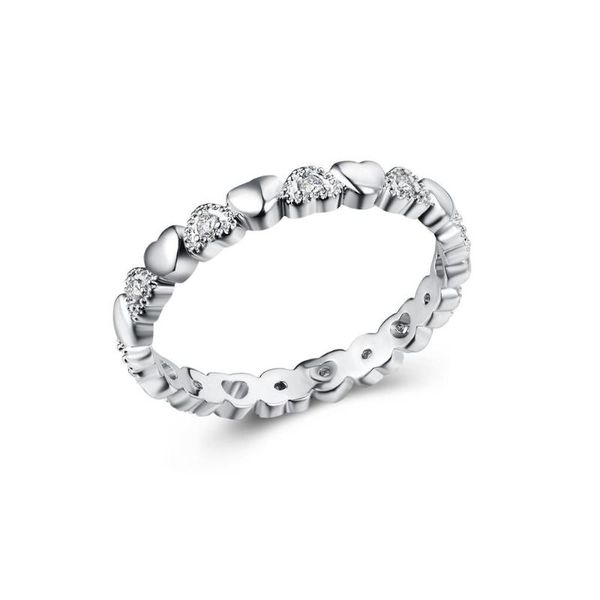 heart ring with tiny cubic zircon pave setting silver plated women fashion rings lover gift for christmas& year wedding, Slivery;golden
heart ring with tiny cubic zircon pave setting silver plated women fashion rings lover gift for christmas& year wedding, Slivery;golden
