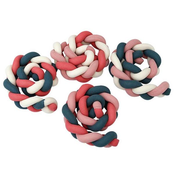 pillow three strands baby handmade nodic knot bed bumper born long knotted braid crib infant room decor
pillow three strands baby handmade nodic knot bed bumper born long knotted braid crib infant room decor