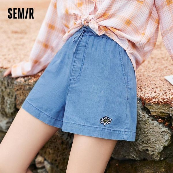 women's jeans semir shorts women summer 2021 elastic waist denim thin light-colored pants small, Blue
women's jeans semir shorts women summer 2021 elastic waist denim thin light-colored pants small, Blue