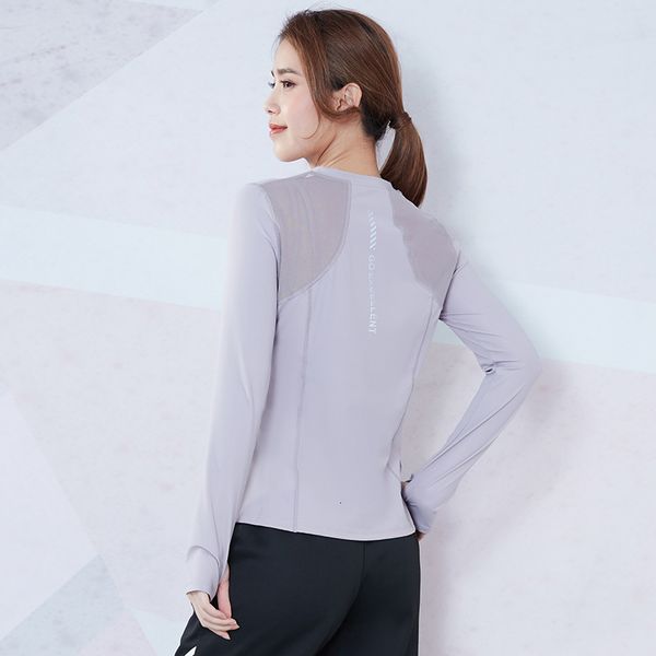 's same spring long sleeve sports women's loose and thin fitns mh breathable running yoga cloth, Gray
's same spring long sleeve sports women's loose and thin fitns mh breathable running yoga cloth, Gray