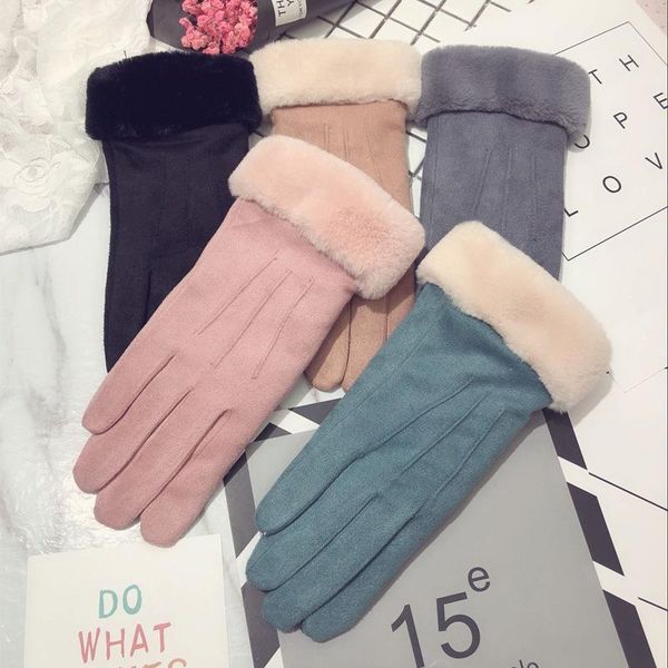 fingerless gloves female winter lovely korean edition student warm furry thickened cycling five-fingered wind-proof, Blue;gray
fingerless gloves female winter lovely korean edition student warm furry thickened cycling five-fingered wind-proof, Blue;gray