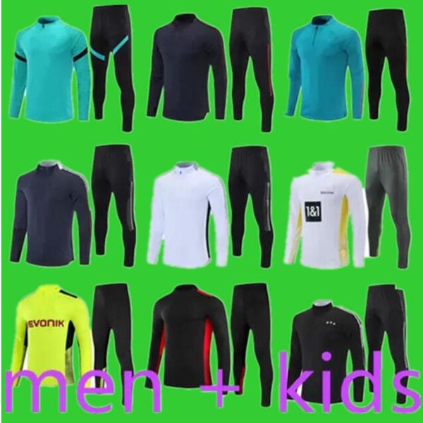 21 22 men + kids soccer jerseys maillots tracksuit football training kit survêtement chandal futbol survetement foot jersey chándal de fútbo, Black;yellow
21 22 men + kids soccer jerseys maillots tracksuit football training kit survêtement chandal futbol survetement foot jersey chándal de fútbo, Black;yellow