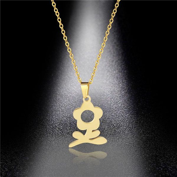 pendant necklaces stainless steel chain necklace for women girls gold color little leaf flower choker engagement jewelry gift, Silver
pendant necklaces stainless steel chain necklace for women girls gold color little leaf flower choker engagement jewelry gift, Silver