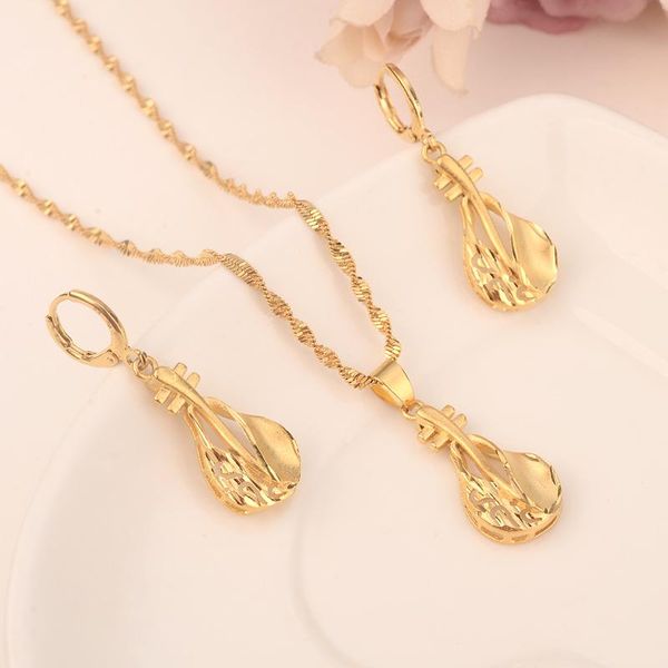 earrings & necklace bangrui gold color two pcs set korean style pipa pendant earring bling hanging dangle, Silver
earrings & necklace bangrui gold color two pcs set korean style pipa pendant earring bling hanging dangle, Silver
