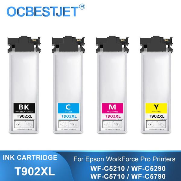 ink cartridges 902xl t902xl t902 cartridge with pigment for workforce pro wf-c5210 wf-c5290 wf-c5710 wf-c5790 printer bag
ink cartridges 902xl t902xl t902 cartridge with pigment for workforce pro wf-c5210 wf-c5290 wf-c5710 wf-c5790 printer bag