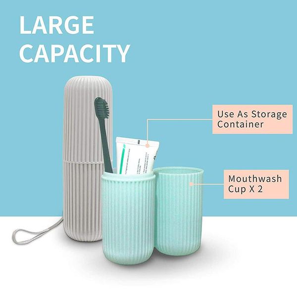 toothbrush holders nhbr 2pcs portable case for traveling camping business trip and school multifuction travel holder
toothbrush holders nhbr 2pcs portable case for traveling camping business trip and school multifuction travel holder