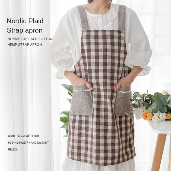 cotton and linen apron denim baking accessories kitchen dress chef cute aprons
cotton and linen apron denim baking accessories kitchen dress chef cute aprons