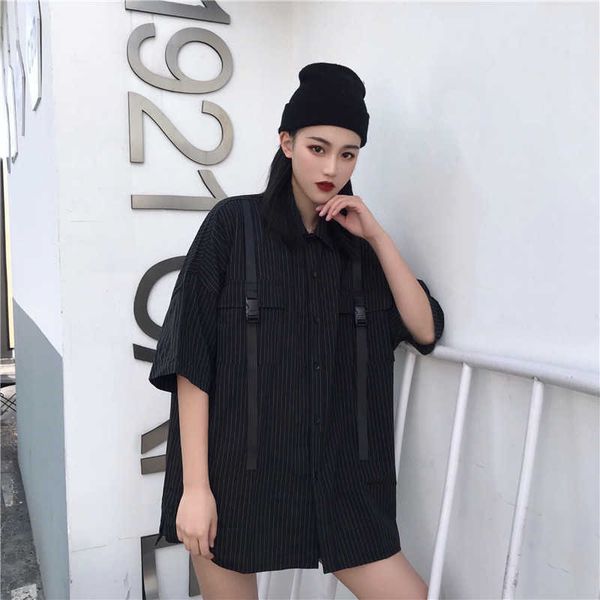 womens and blouses summer autumn vintage short sleeve shirt women clothes striped korean ladies fashion clothing 210601, White
womens and blouses summer autumn vintage short sleeve shirt women clothes striped korean ladies fashion clothing 210601, White