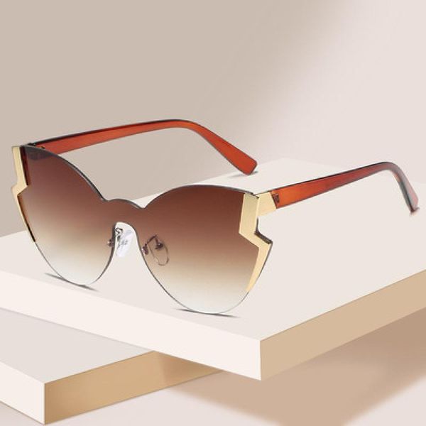 sunglasses one-piece for men and women multicolor europe america leisure fashion street pography glasses, White;black
sunglasses one-piece for men and women multicolor europe america leisure fashion street pography glasses, White;black