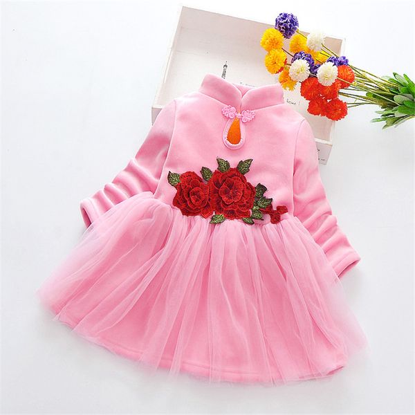 formal girls dresses baby winter wearing party dresses plus velvet thicken princess dress tutu wedding lace pink girls clothing, White
formal girls dresses baby winter wearing party dresses plus velvet thicken princess dress tutu wedding lace pink girls clothing, White