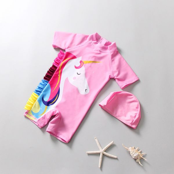 children's swimsuit lovely ins unicorn girl baby one piece sunscreen swimsuit little princess swimsuit, White;black
children's swimsuit lovely ins unicorn girl baby one piece sunscreen swimsuit little princess swimsuit, White;black