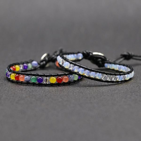 tennis 7 chakra crystal bracelets for women cord wrap colorful round stone beads strand opal lapis pink reiki healing, Golden;silver
tennis 7 chakra crystal bracelets for women cord wrap colorful round stone beads strand opal lapis pink reiki healing, Golden;silver
