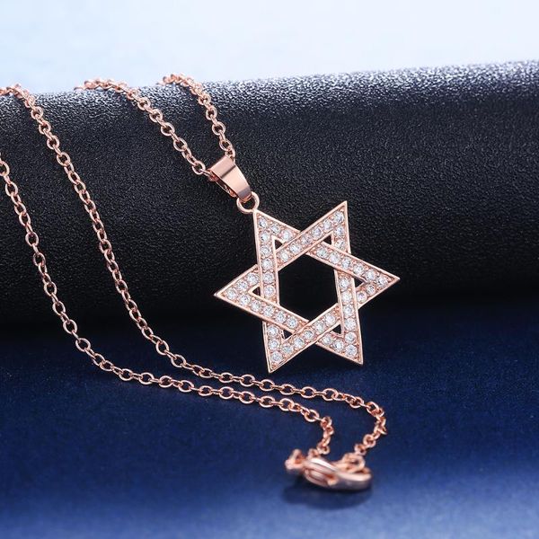 huitan romantic rose gold color star pendent necklaces inlaid shiny cz elegant accessories fancy girl gift women fashion jewelry pendant, Silver 
huitan romantic rose gold color star pendent necklaces inlaid shiny cz elegant accessories fancy girl gift women fashion jewelry pendant, Silver