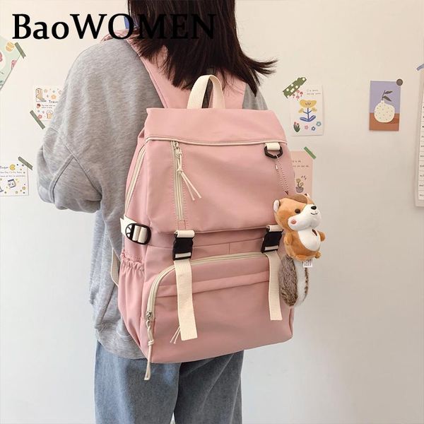 backpack baowoman fashion woman waterproof nylon multi pocket travel backpacks solid color large capacity school bag teenage gir
backpack baowoman fashion woman waterproof nylon multi pocket travel backpacks solid color large capacity school bag teenage gir