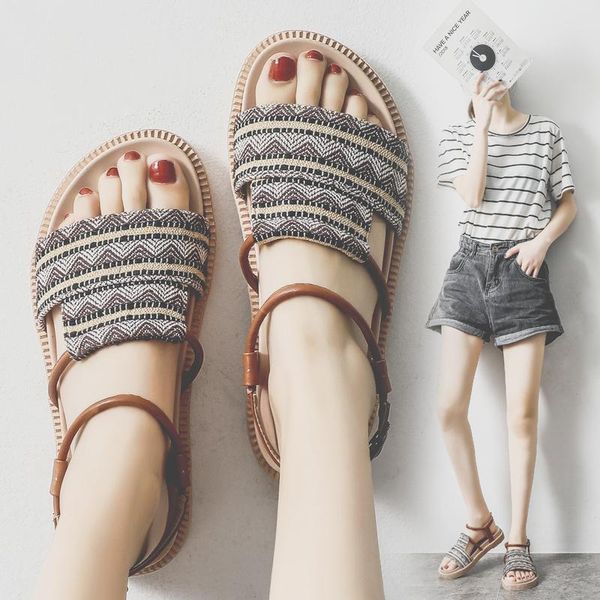 dress shoes ins tide net red thick bottom sandals female fairy wind 2021 summer students wild flat roman large size, Black
dress shoes ins tide net red thick bottom sandals female fairy wind 2021 summer students wild flat roman large size, Black