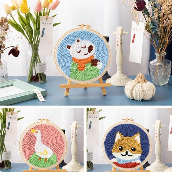 other arts and crafts needle embroidery starter kits punch tool cloth with craft decor handcraft diy gift pattern an s1a1
other arts and crafts needle embroidery starter kits punch tool cloth with craft decor handcraft diy gift pattern an s1a1