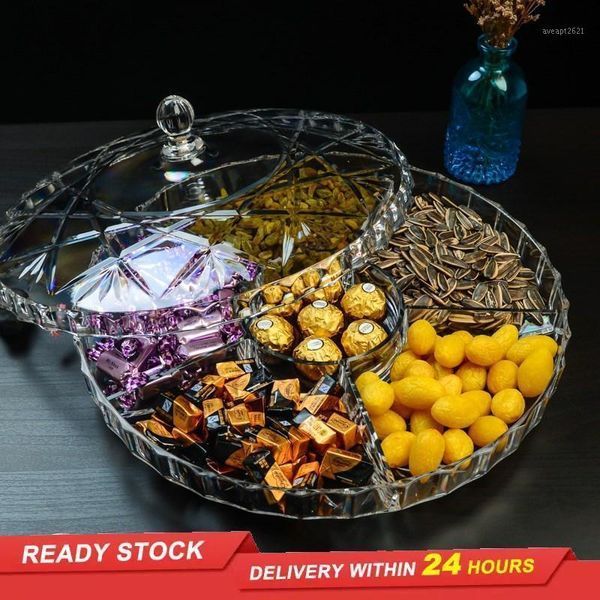 storage bottles & jars dried fruit tray with cover european style living room acrylic transparent year candy tableware kitchen accessorie
storage bottles & jars dried fruit tray with cover european style living room acrylic transparent year candy tableware kitchen accessorie