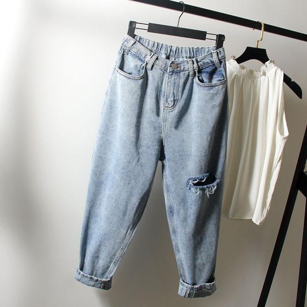 women's jeans 2021 autumn women boyfriend high waist loose pants female dashion streetwear oversized ripped denim trousers w6, Blue
women's jeans 2021 autumn women boyfriend high waist loose pants female dashion streetwear oversized ripped denim trousers w6, Blue