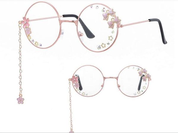 party masks lolita cherry blossom put wings pendants glasses girl bowknot round frame cos harajuku d025
party masks lolita cherry blossom put wings pendants glasses girl bowknot round frame cos harajuku d025