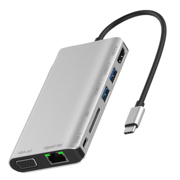 smart home control 8-in-1 expansion dock type-c to vga usb3.0 hub security digital card reader pd gigabit ethernet port audio
smart home control 8-in-1 expansion dock type-c to vga usb3.0 hub security digital card reader pd gigabit ethernet port audio