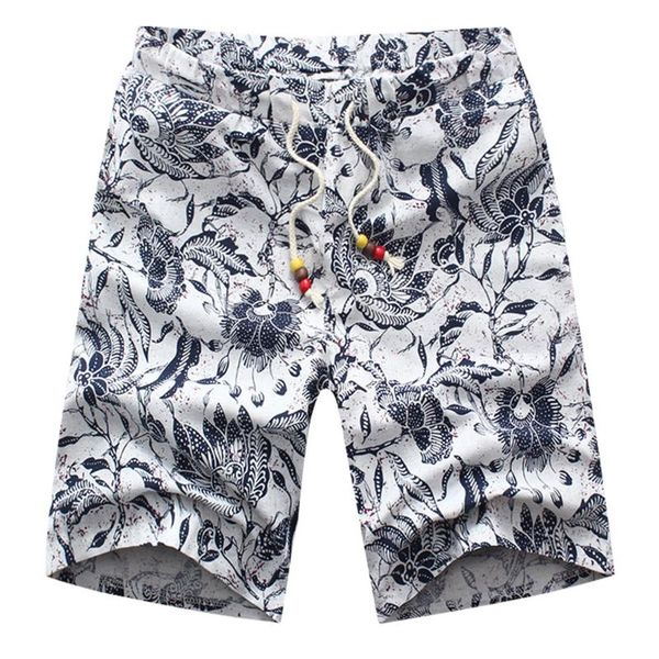 men's linen shorts personality ethnic style color stitching summer leisure wild men loose floral beach m-6xl, White;black
men's linen shorts personality ethnic style color stitching summer leisure wild men loose floral beach m-6xl, White;black