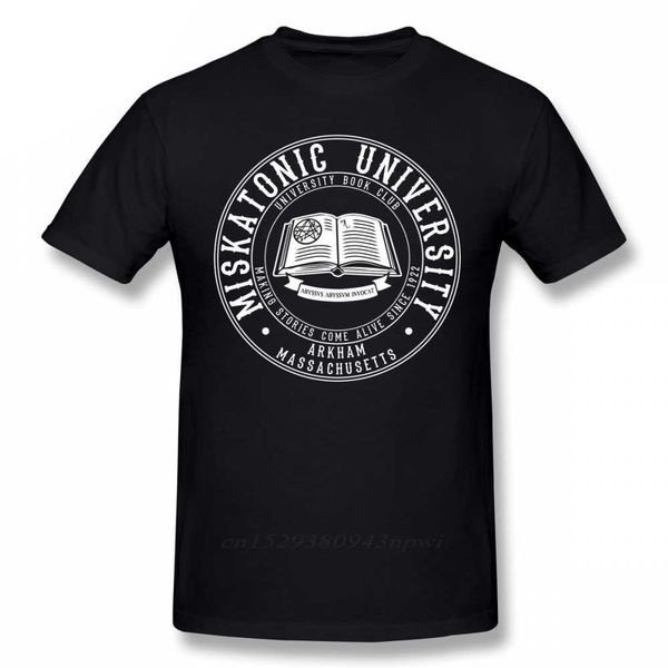 arkham horror t shirt miskatonic university book club t- men short sleeve 100% cotton tee oversized streetwear tshirt 210629, White;black
arkham horror t shirt miskatonic university book club t- men short sleeve 100% cotton tee oversized streetwear tshirt 210629, White;black