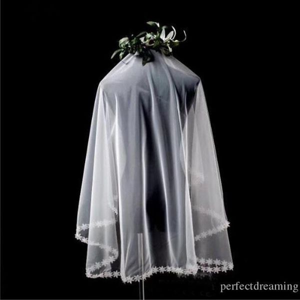bridal veils white ivory tulle short without comb fingertip length one layer star lace edge wedding accessories, Black
bridal veils white ivory tulle short without comb fingertip length one layer star lace edge wedding accessories, Black