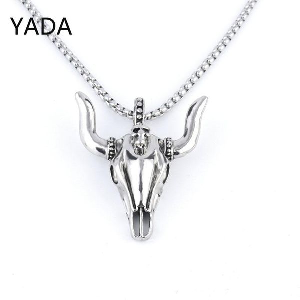 pendant necklaces yada vintage satan sheep head presents&necklace for men women jewelry stainless steel alloy punk necklace se210077, Silver
pendant necklaces yada vintage satan sheep head presents&necklace for men women jewelry stainless steel alloy punk necklace se210077, Silver