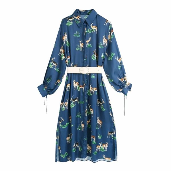 spring women antelope print sashes midi shirt dress female lantern sleeve clothes casual lady loose vestido d7131 210430, Black;gray
spring women antelope print sashes midi shirt dress female lantern sleeve clothes casual lady loose vestido d7131 210430, Black;gray