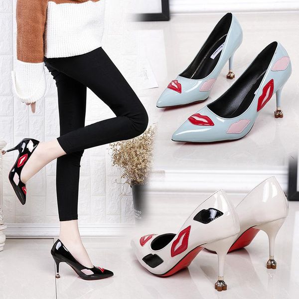 basic pumps women ol office lady shoes solid color fashion spring pu pointed 8.5cm thin high heels woman toe dress, Black
basic pumps women ol office lady shoes solid color fashion spring pu pointed 8.5cm thin high heels woman toe dress, Black