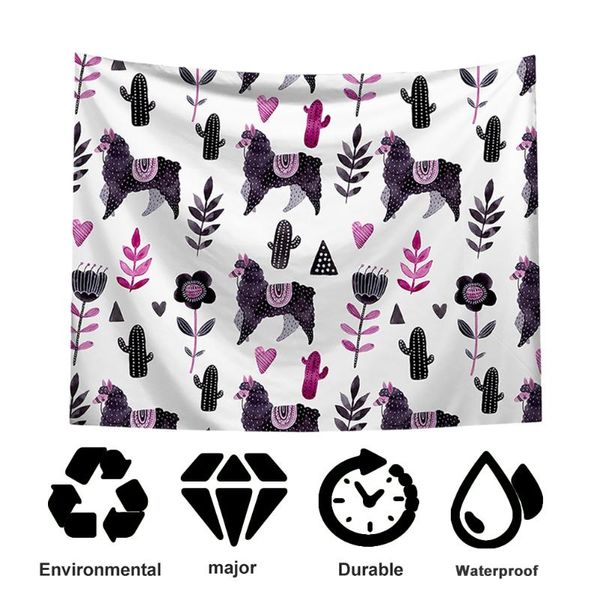 shower curtains alpaca printed curtain cartoon tapestry wall carpet beach towel (203x150cm, purple)
shower curtains alpaca printed curtain cartoon tapestry wall carpet beach towel (203x150cm, purple)
