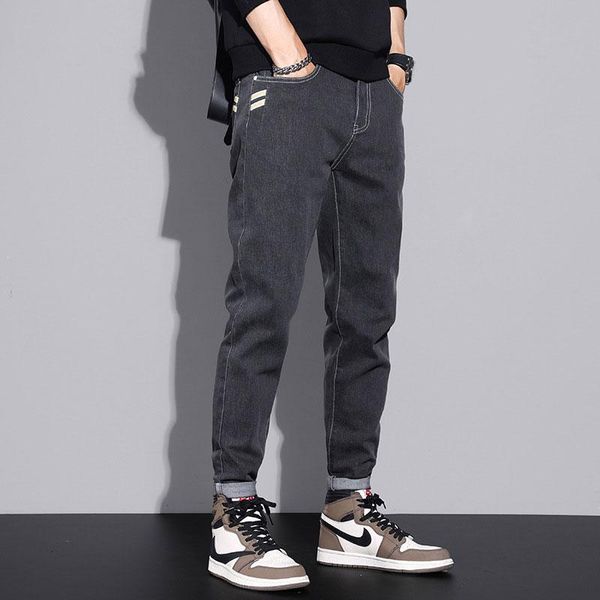 men's jeans 2021 autumn men korean trend slim casual simple stretch dark straight man denim pants, Blue
men's jeans 2021 autumn men korean trend slim casual simple stretch dark straight man denim pants, Blue