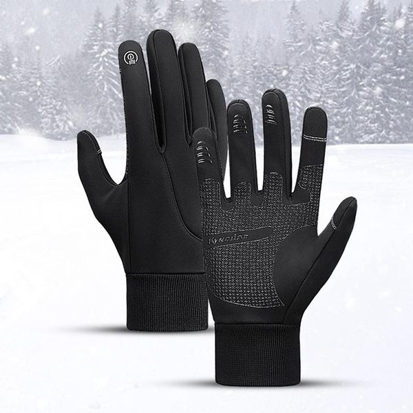 kyncilor winter warm gloves, touchsn windproof thermal non-slip gloves for running driving cycling climbing hiking skiing, Black
kyncilor winter warm gloves, touchsn windproof thermal non-slip gloves for running driving cycling climbing hiking skiing, Black