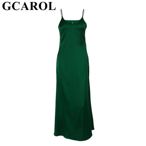 gcarol summer women french spaghetti strap long dress v neck satin drape wrap hip smooth party evening maxi 210729, Black;gray
gcarol summer women french spaghetti strap long dress v neck satin drape wrap hip smooth party evening maxi 210729, Black;gray