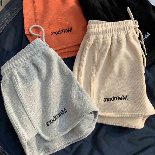 letter embroidery sports wide leg shorts women's korean version 2021 spring new loose grey leisure outdoor yoga pants, Black
letter embroidery sports wide leg shorts women's korean version 2021 spring new loose grey leisure outdoor yoga pants, Black