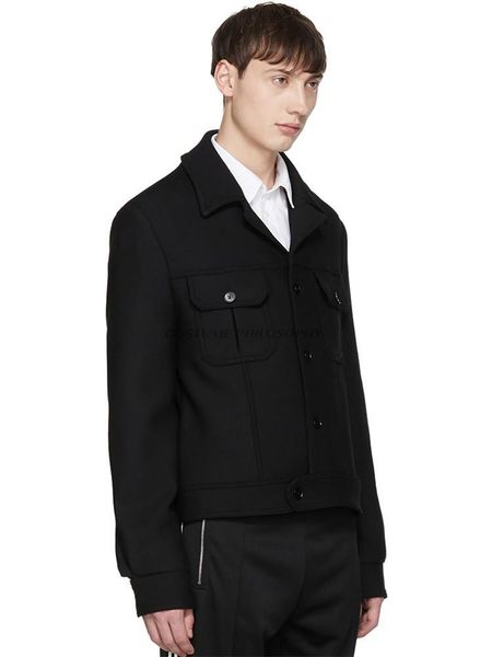 men's trench coats autumn and winter lapel pure color short symmetrical jacket pocket design men slim youth fashion trend, Tan;black
men's trench coats autumn and winter lapel pure color short symmetrical jacket pocket design men slim youth fashion trend, Tan;black