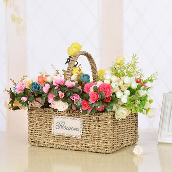 40% s straw hand woven flower pot storage basket sundries organizer home garden decor baskets
40% s straw hand woven flower pot storage basket sundries organizer home garden decor baskets