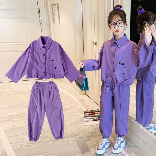 clothing sets girls' spring suit 2021 cotton spinning korean version of the trendy big children's overalls and autumn sm, White
clothing sets girls' spring suit 2021 cotton spinning korean version of the trendy big children's overalls and autumn sm, White
