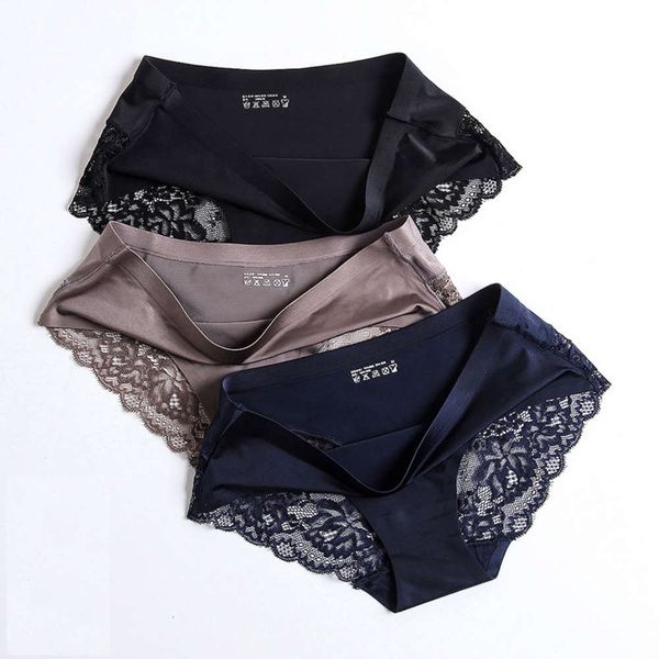 luxurious pearl cloth lace stitching underwear one piece seamless women's triangle, Black;pink
luxurious pearl cloth lace stitching underwear one piece seamless women's triangle, Black;pink