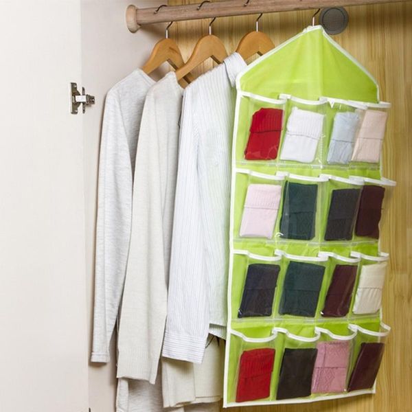 storage boxes & bins 16 grid el socks spared underwear scarf home foldable hat diy wardrobe hanging bag
storage boxes & bins 16 grid el socks spared underwear scarf home foldable hat diy wardrobe hanging bag