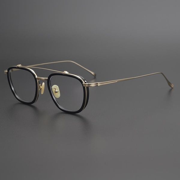 classic double beam pilot prescription glasses frame men women vintage leisure myopia optical eyeglasses retro square eyewear fashion sungla, Black
classic double beam pilot prescription glasses frame men women vintage leisure myopia optical eyeglasses retro square eyewear fashion sungla, Black