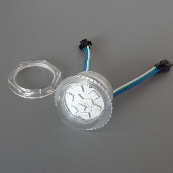 36mm diameter,addressable pixel module;ucs2903ic;dc12v;9pcs led;rgb full color ,ip67 waterproof;transparent cover led modules
36mm diameter,addressable pixel module;ucs2903ic;dc12v;9pcs led;rgb full color ,ip67 waterproof;transparent cover led modules
