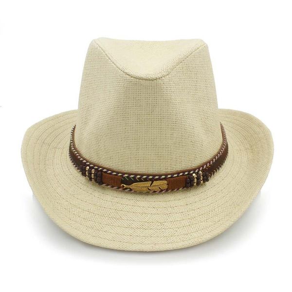 stingy brim hats 2021 summer straw women men hollow sun hat with fashion belt for beach western cowboy sombrero cap billycock caps size 58cm, Blue;gray
stingy brim hats 2021 summer straw women men hollow sun hat with fashion belt for beach western cowboy sombrero cap billycock caps size 58cm, Blue;gray