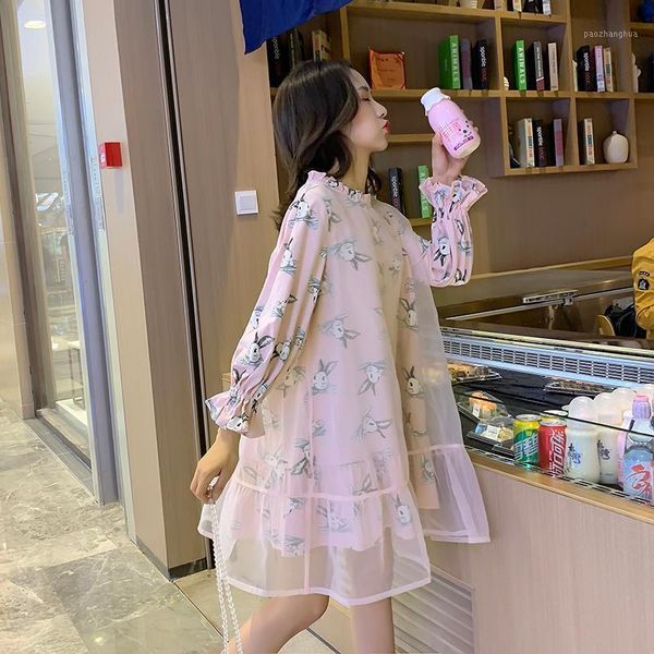 8843# maternity clothes spring autumn sweet cute long sleeves easy matching loose stylish dress pregnant women mom dresses1, White
8843# maternity clothes spring autumn sweet cute long sleeves easy matching loose stylish dress pregnant women mom dresses1, White